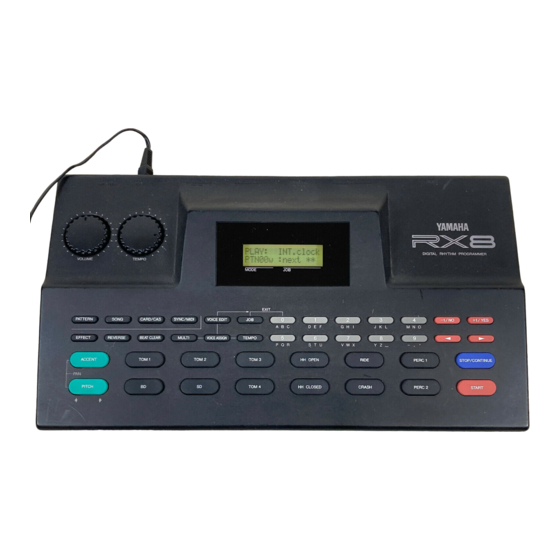 Yamaha RX8 drum machine